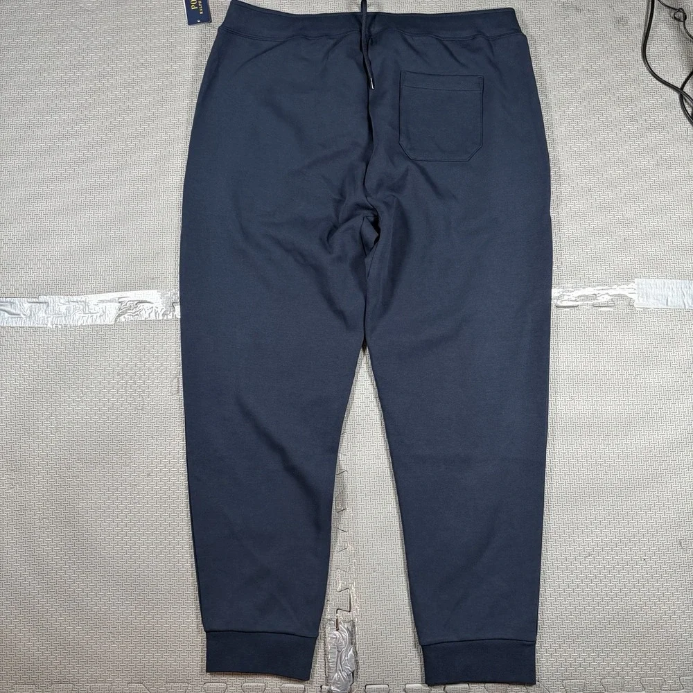 Polo Ralph Lauren Big & Tall Men's Aviator Navy Double Knit Jogger Pants XLT NWT